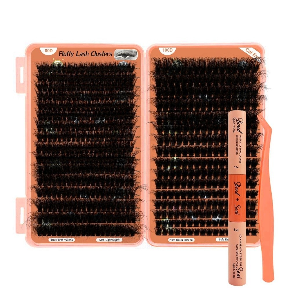 Eyelash Extension Mega Volume - رموش صناعية طويلة الأمد بتجعيد D،