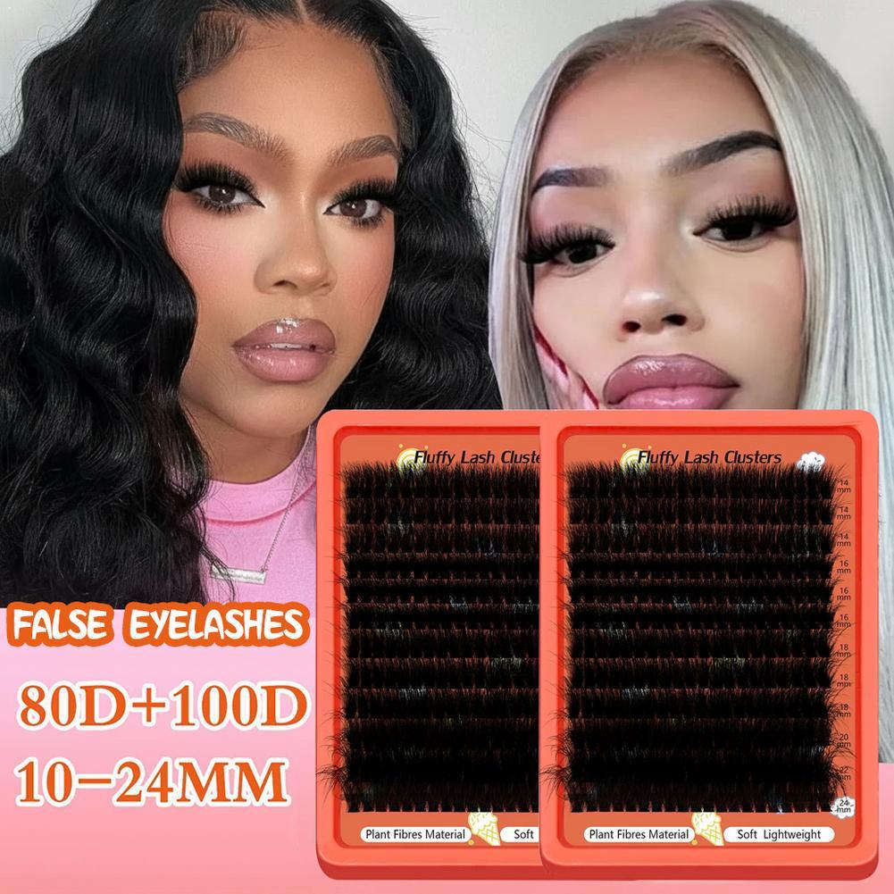 Eyelash Extension Mega Volume - مجموعة رموش روسية كثيفة 80D 100D