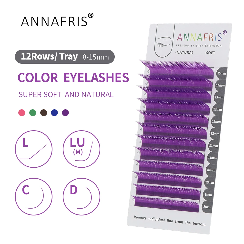 ANNAFRIS رموش المنك الصناعية ا - مراجعة Lash Tile Palette وسعره