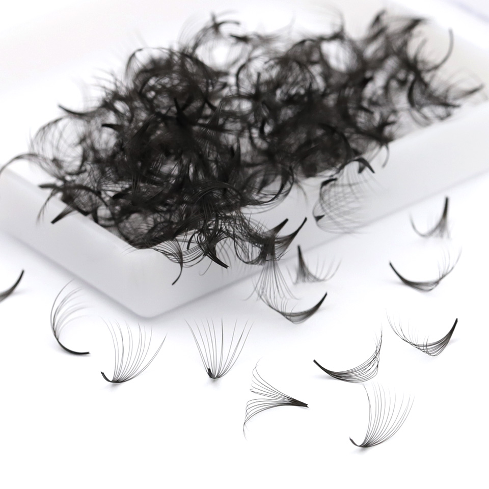 رموش AGUUD الاحترافية ثلاثية ا - مراجعة Eyelash Extension Mega Volume وسعره