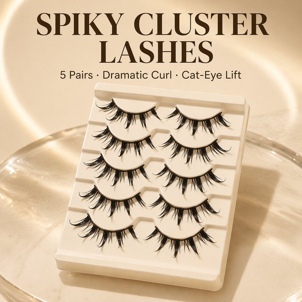 رموش صناعية للتنكر، 5 قطع، بتص - مراجعة Eyelash Extension Japanese Style وسعره