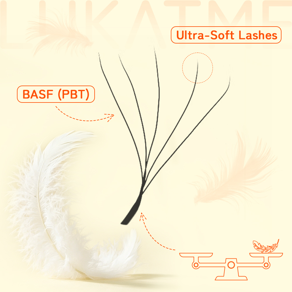 رموش LUKATME 5D W فائقة النعوم - مراجعة Eyelash Extension Mega Volume وسعره