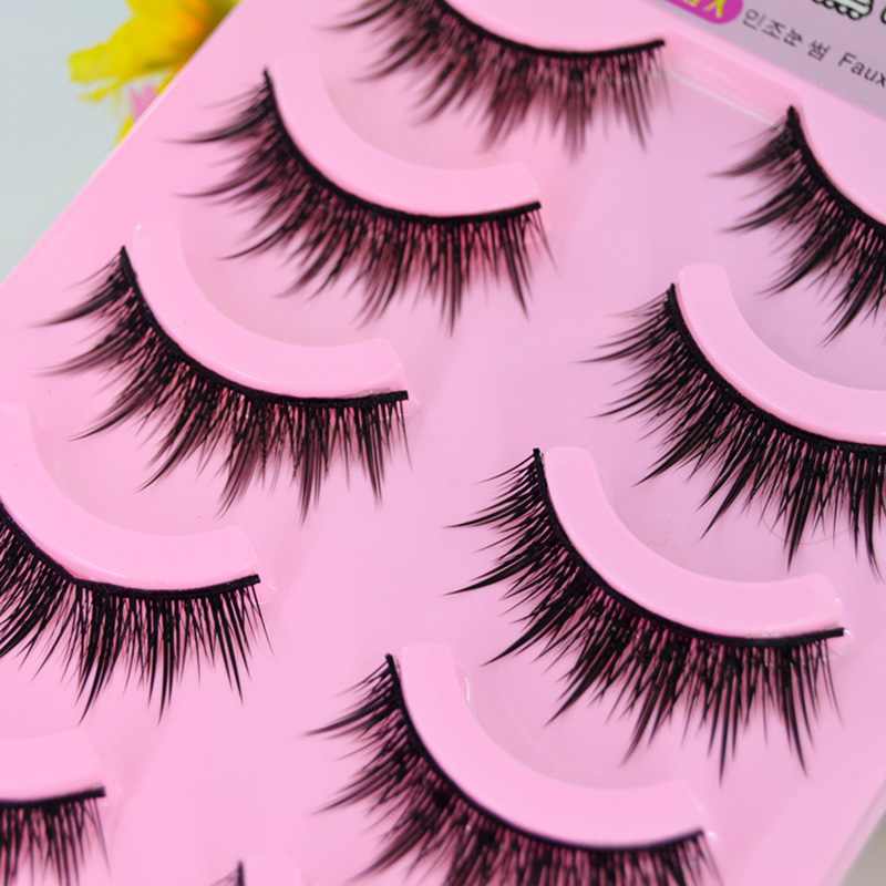 5 أزواج من الرموش الصناعية الط - مراجعة Eyelash Extension Japanese Style وسعره