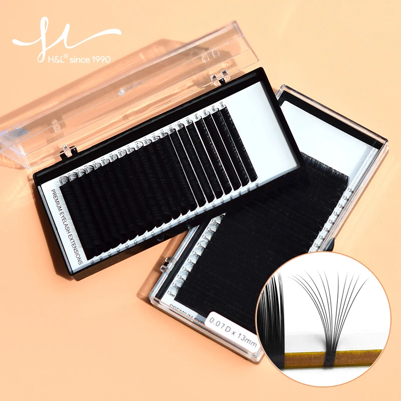 H&L منذ 1990 20 صفًا من الرموش - مراجعة Eyelash Extension Natural Classic وسعره