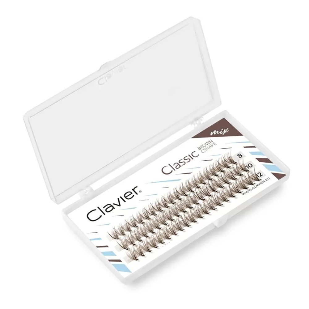 رموش كلافيير بنية كلاسيكية رمو - مراجعة Eyelash Extension Natural Classic وسعره