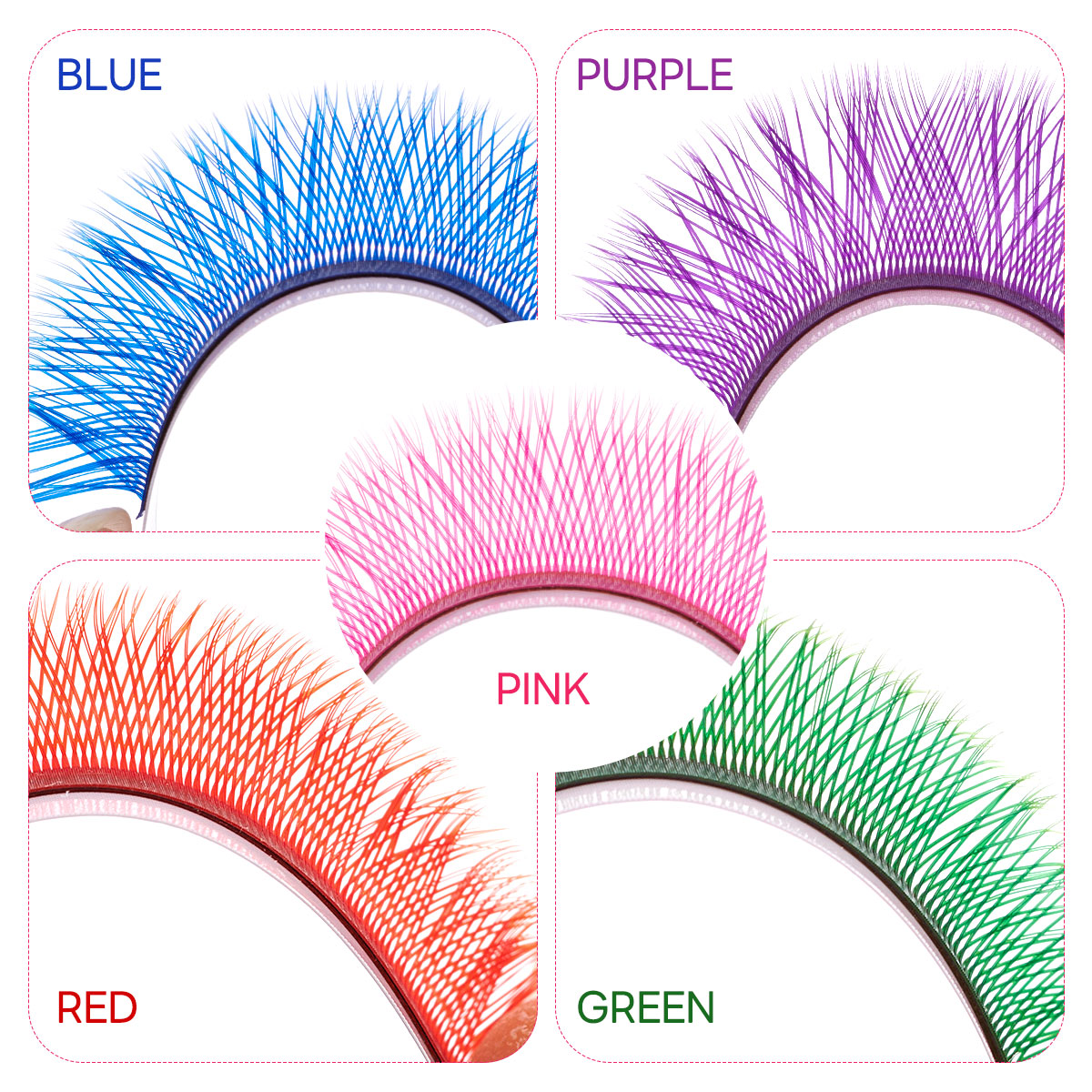 رموش YY مختلطة الألوان من أريس - مراجعة Lash Tile Palette وسعره
