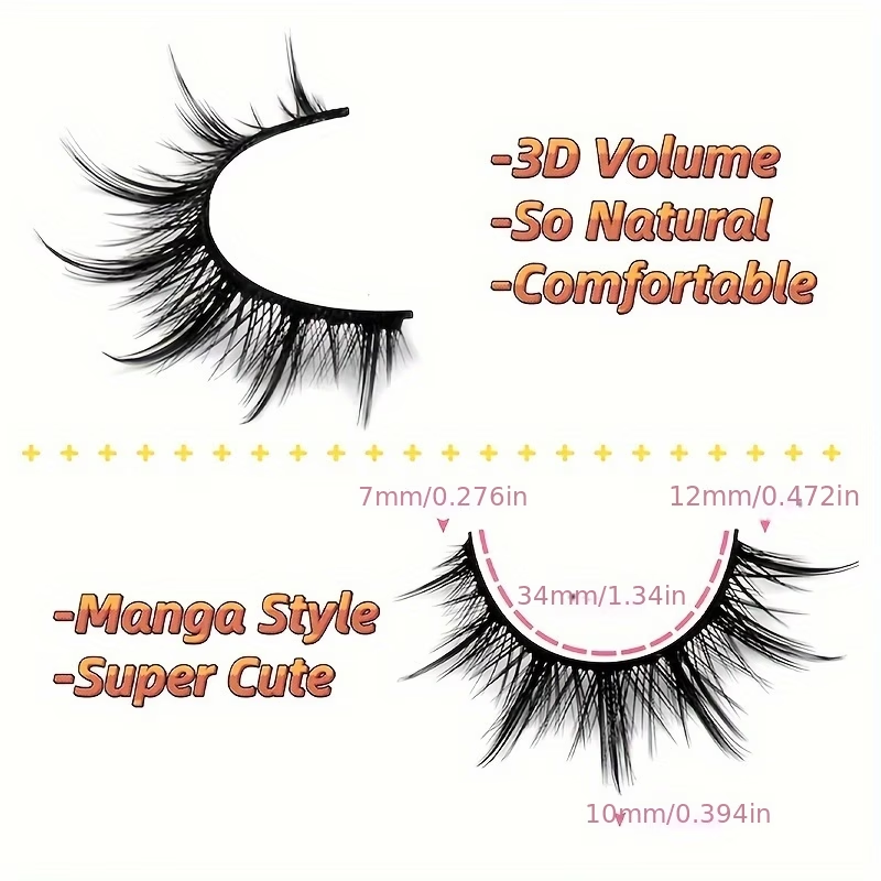5 أزواج من الرموش الصناعية بتص - مراجعة Eyelash Extension Japanese Style وسعره