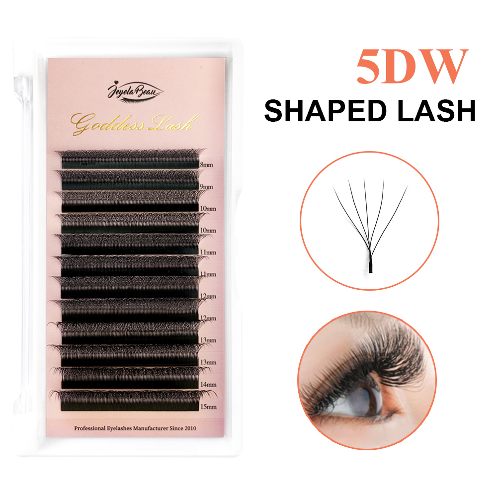 رموش Goddess 5D على شكل W، حزم - مراجعة Eyelash Extension Mega Volume وسعره