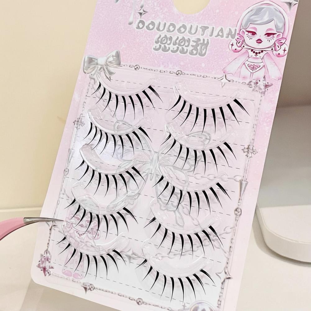 5 أزواج من الرموش الصناعية الط - مراجعة Eyelash Extension Japanese Style وسعره