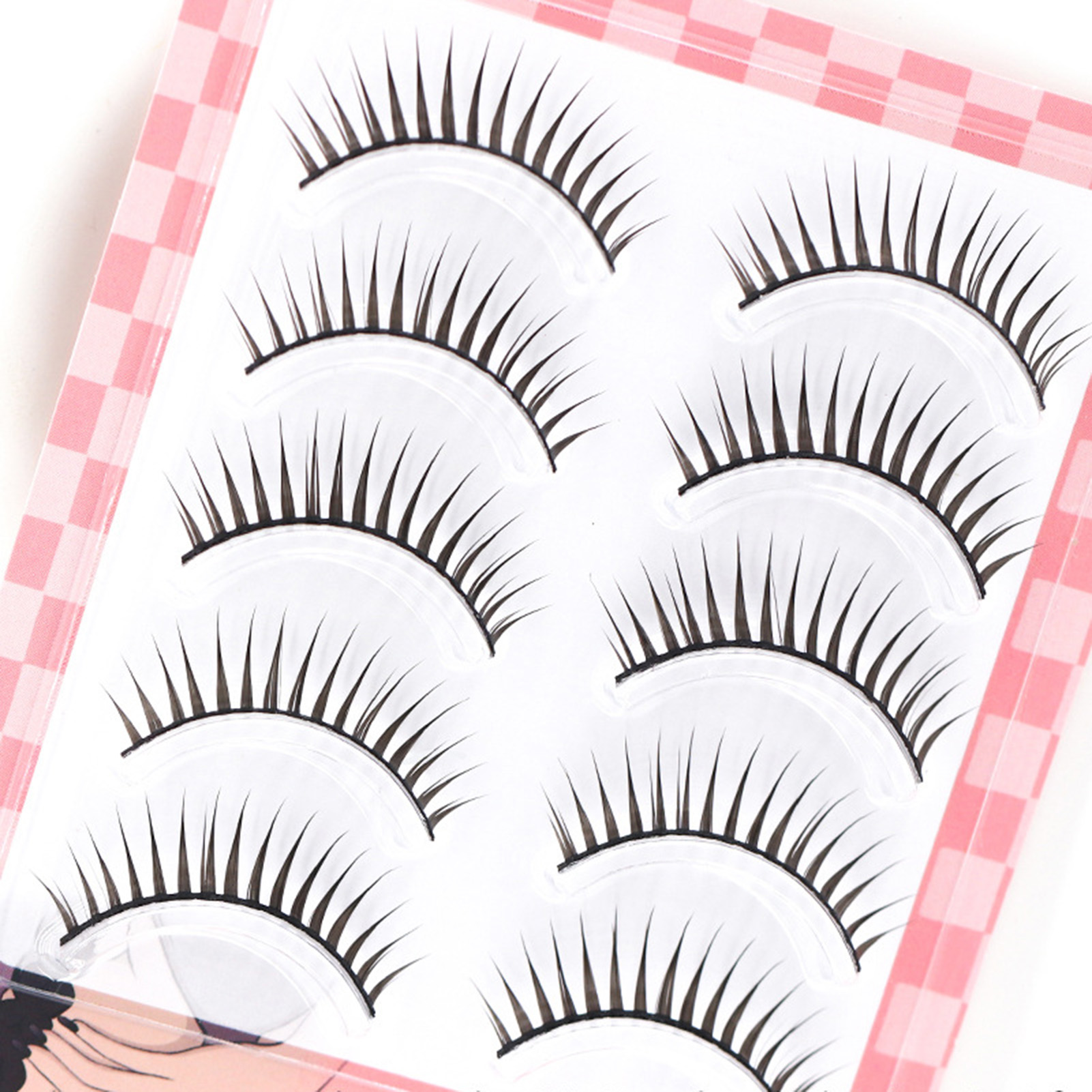 5 أزواج من الرموش الصناعية على - مراجعة Eyelash Extension Japanese Style وسعره