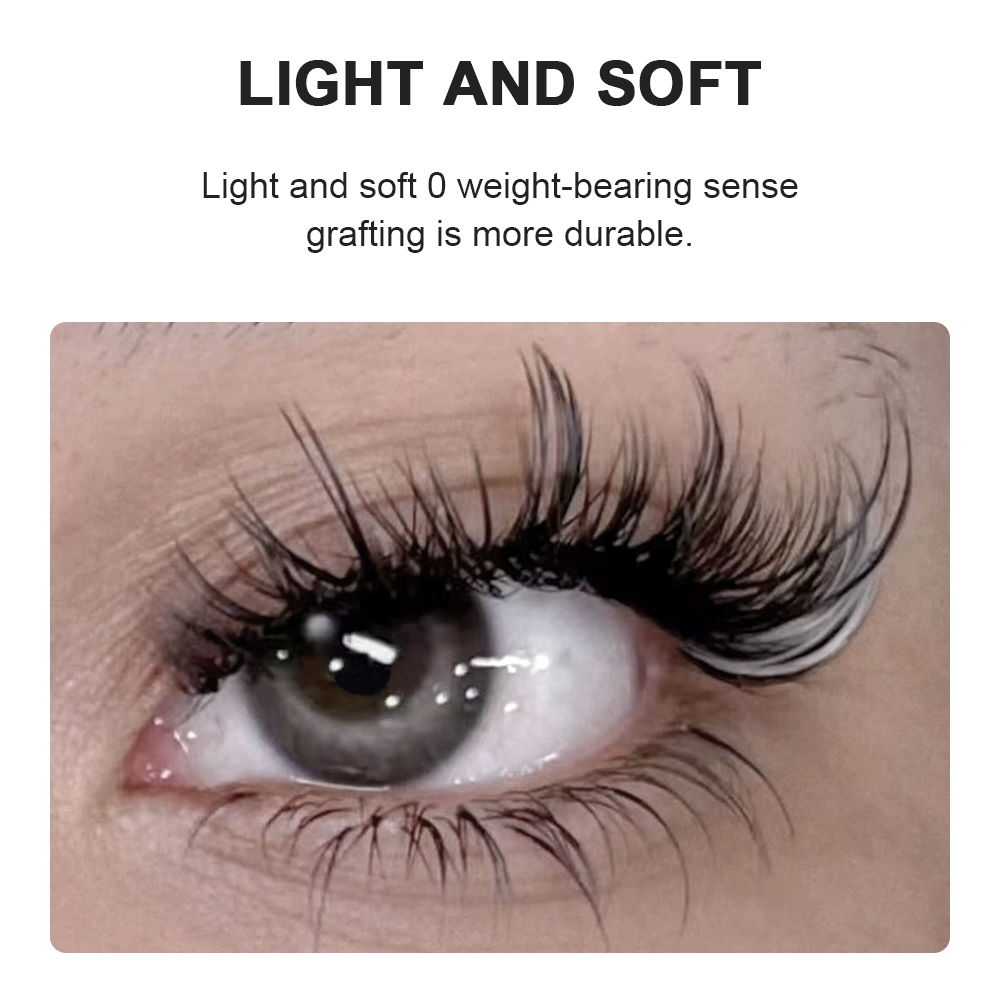 رموش صناعية ملونة من NATUHANA، - مراجعة Eyelash Extension Natural Classic وسعره