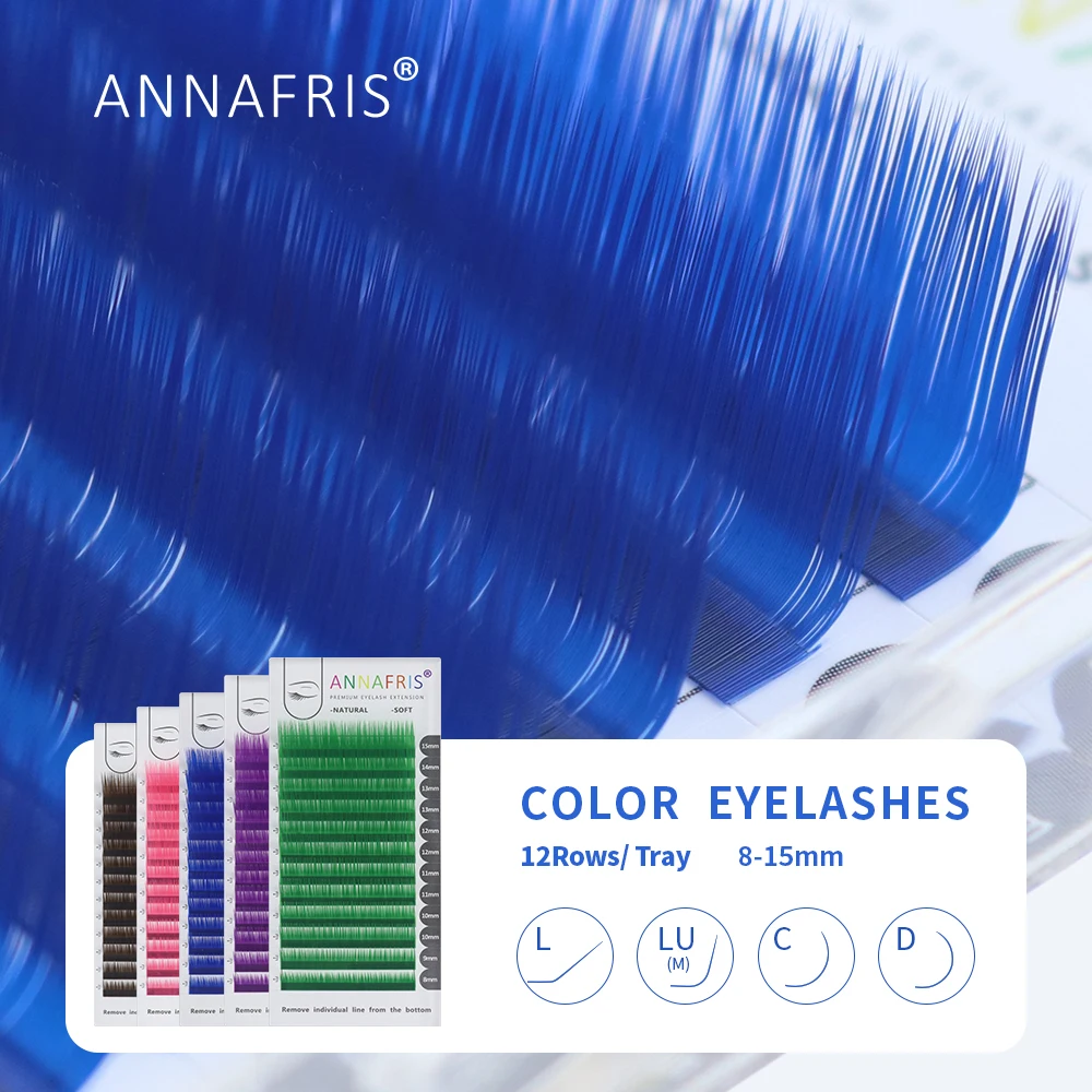 ANNAFRIS الفردية رموش مستعارة  - مراجعة Lash Tile Palette وسعره