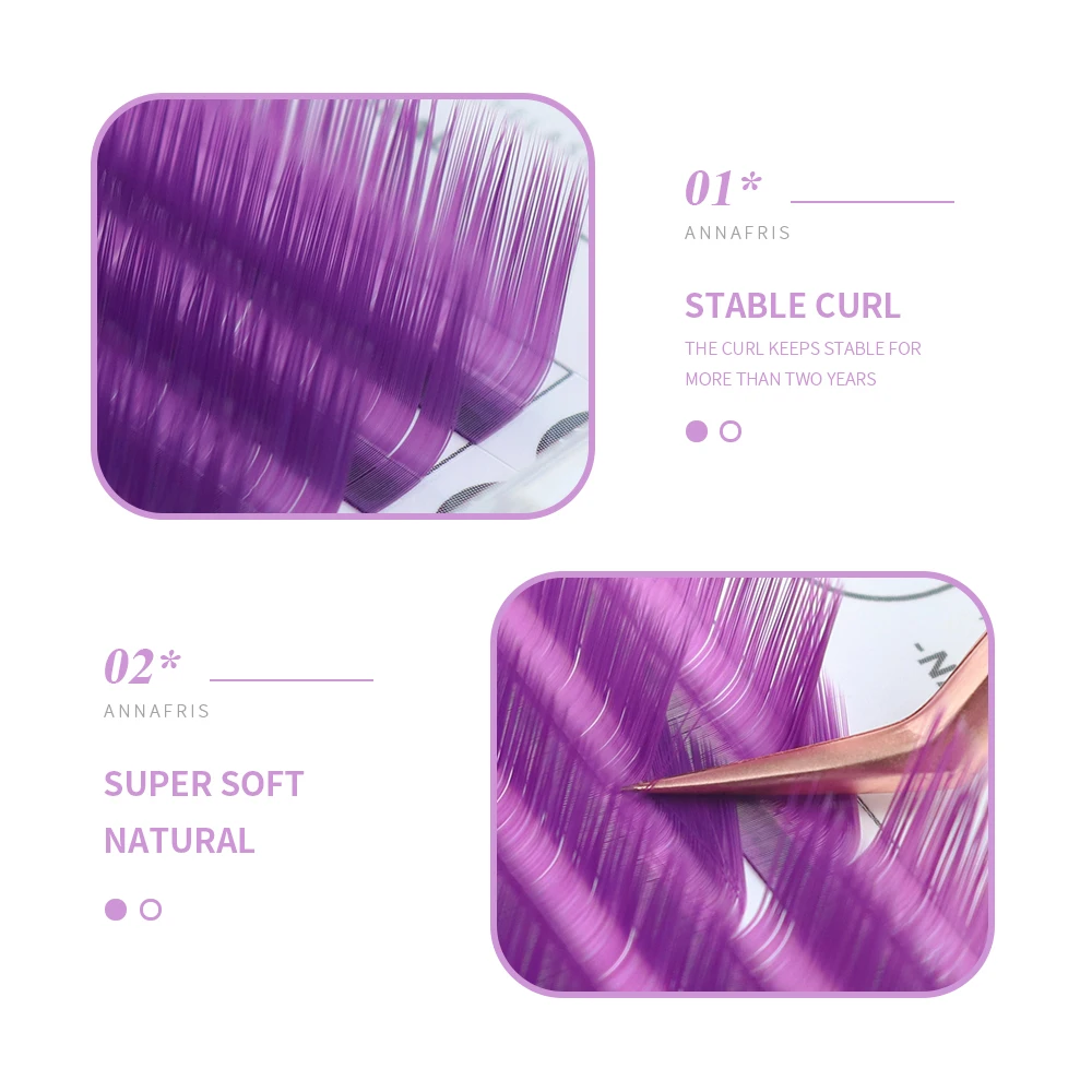 ANNAFRIS الفردية رموش مستعارة  - مراجعة Lash Tile Palette وسعره