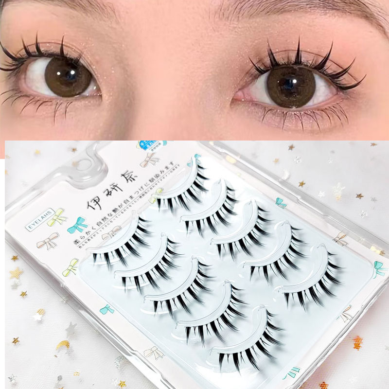 نمط جديد 5 أزواج النساء الطبيع - مراجعة Eyelash Extension Japanese Style وسعره