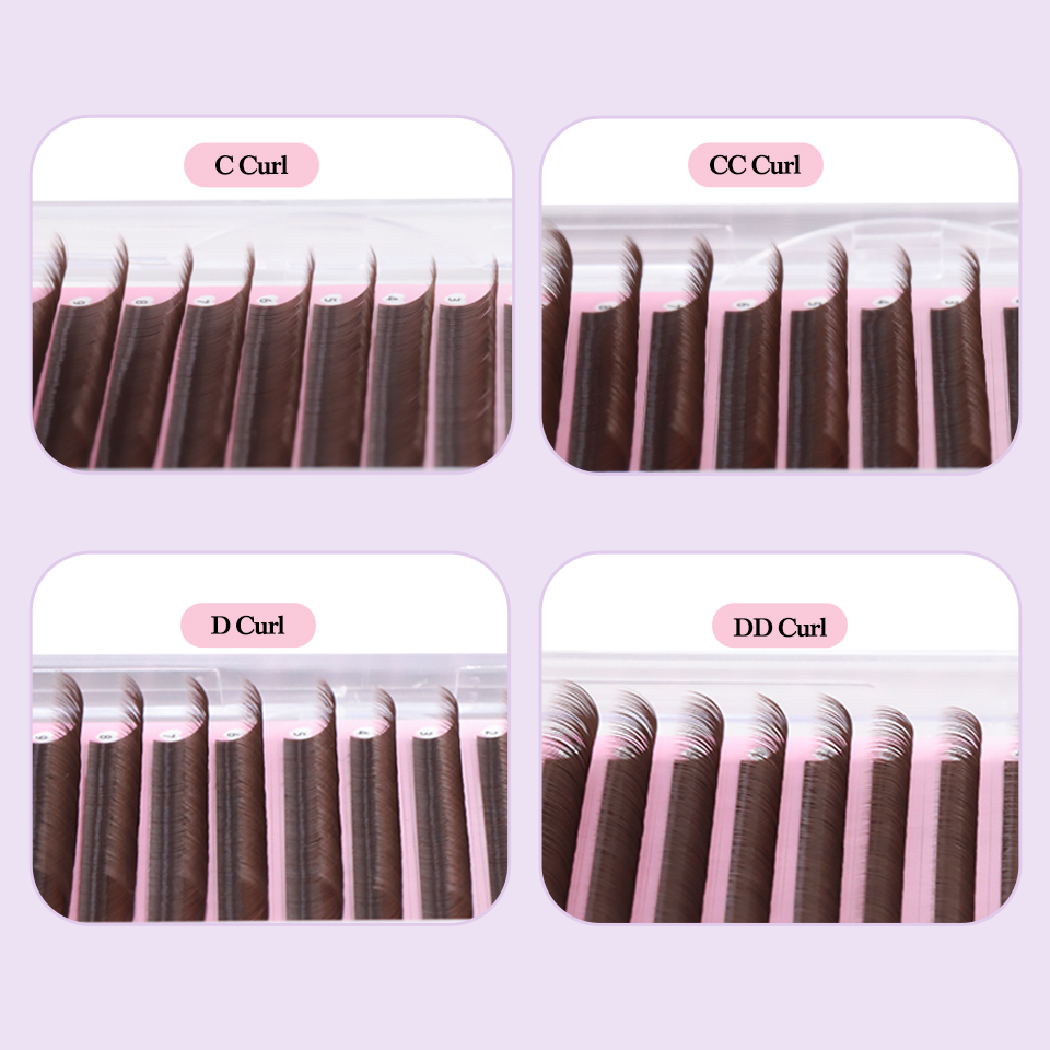 رموش بنية لشوكولاتة الكاكاو، ر - مراجعة Eyelash Extension Natural Classic وسعره