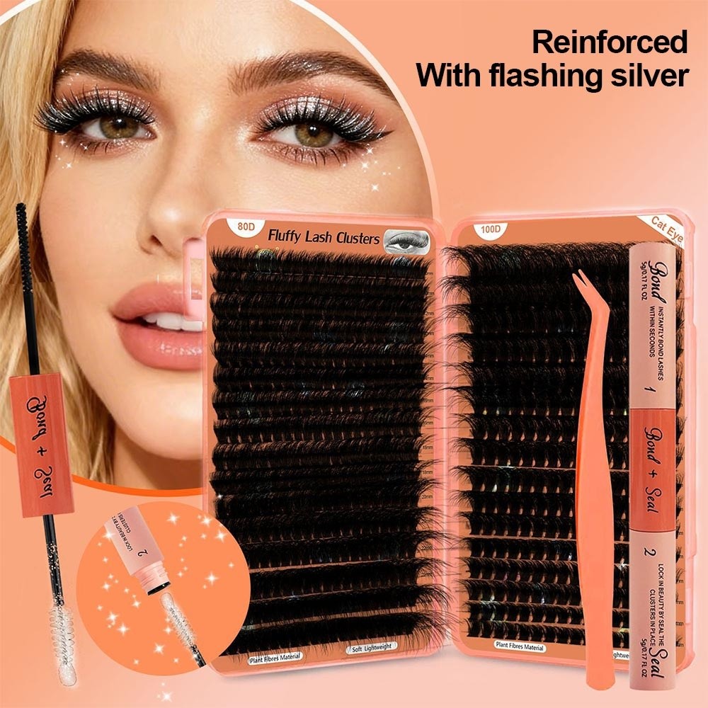 رموش صناعية طويلة الأمد بتجعيد - مراجعة Eyelash Extension Mega Volume وسعره