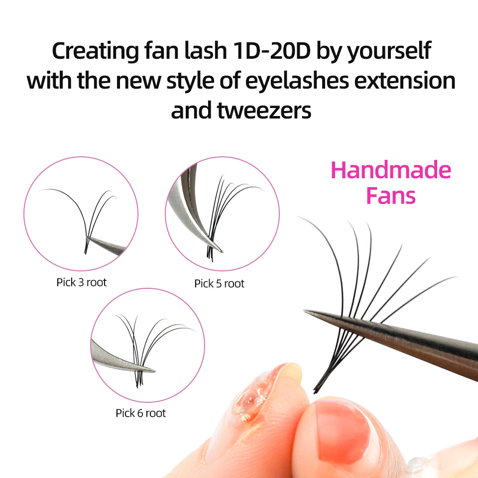 RUJADE 5 حالات/مجموعة ملحقات ر - مراجعة Eyelash Extension Natural Classic وسعره