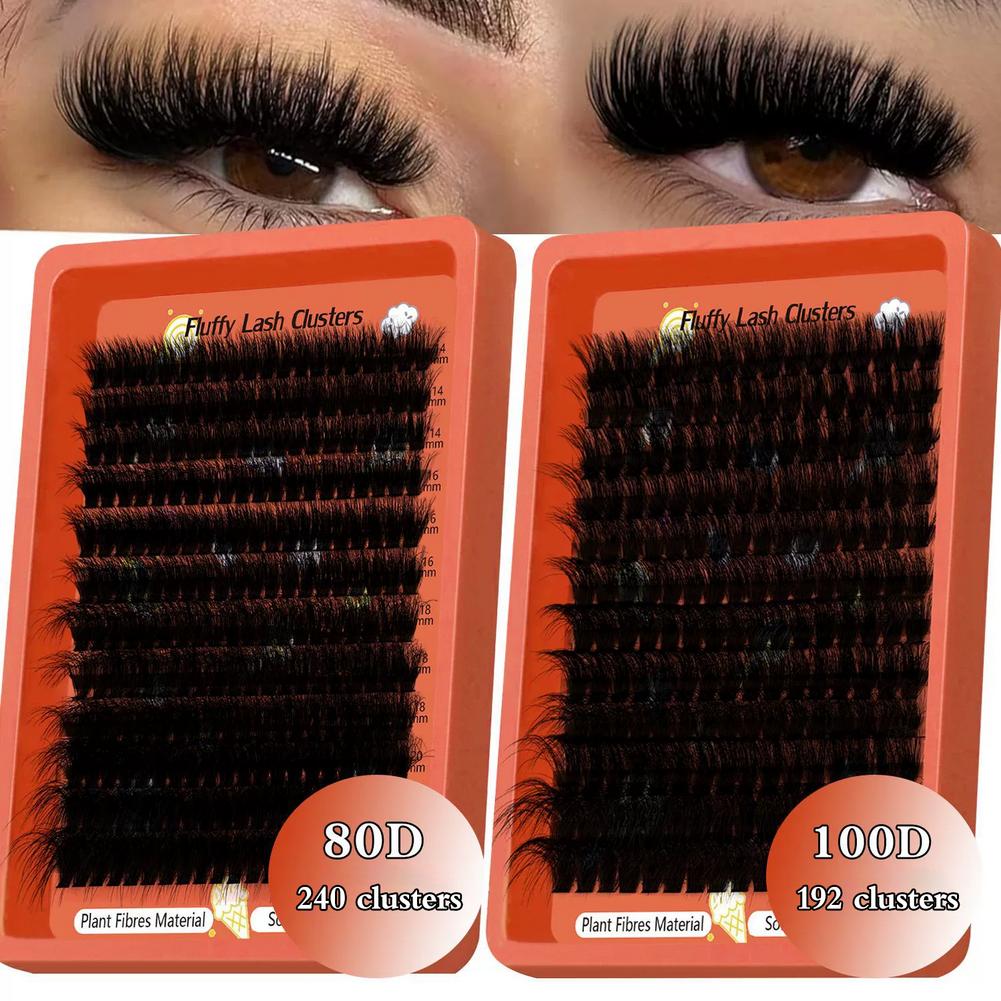 مجموعة رموش روسية كثيفة 80D 10 - مراجعة Eyelash Extension Mega Volume وسعره